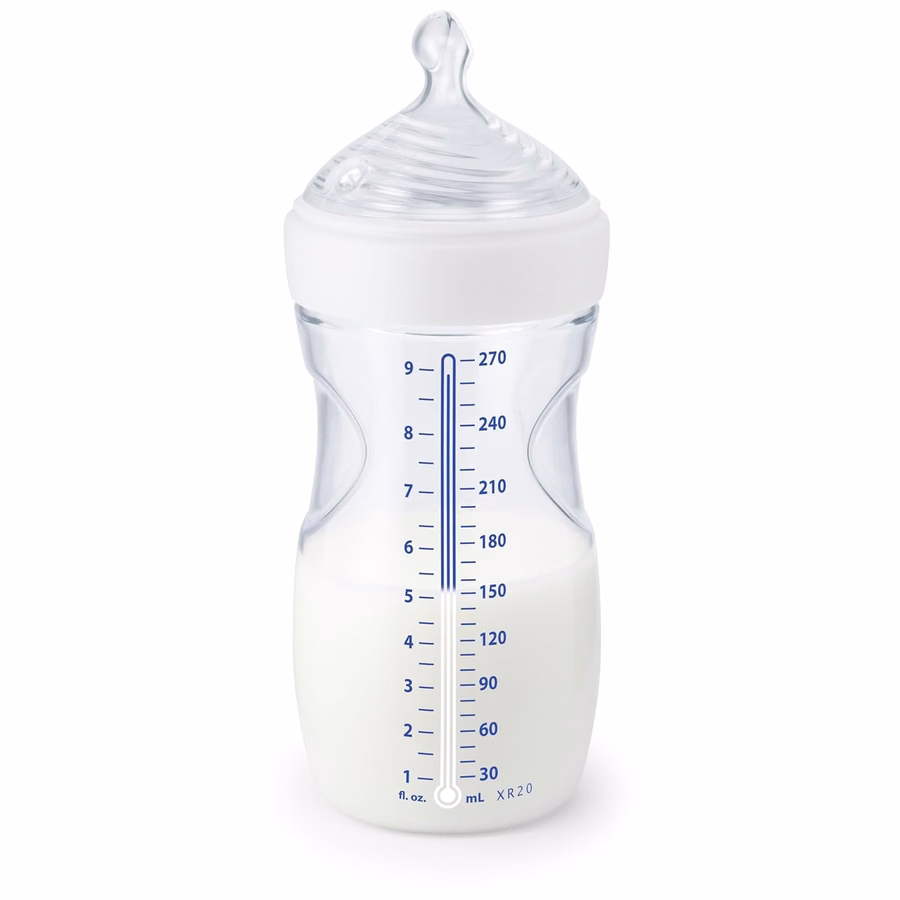 Μπιμπερό NUK Simply Natural με SafeTemp: Μωρό