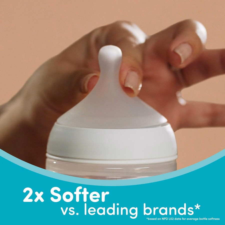 NUK Perfect Match, μαλακή θηλή σιλικόνης μεσαίας ροής και αεραγωγό κατά των κολικών, τεμάχιο 2 τεμαχίων, χωρίς BPA: Ρούχα, παπούτσια και κοσμήματα