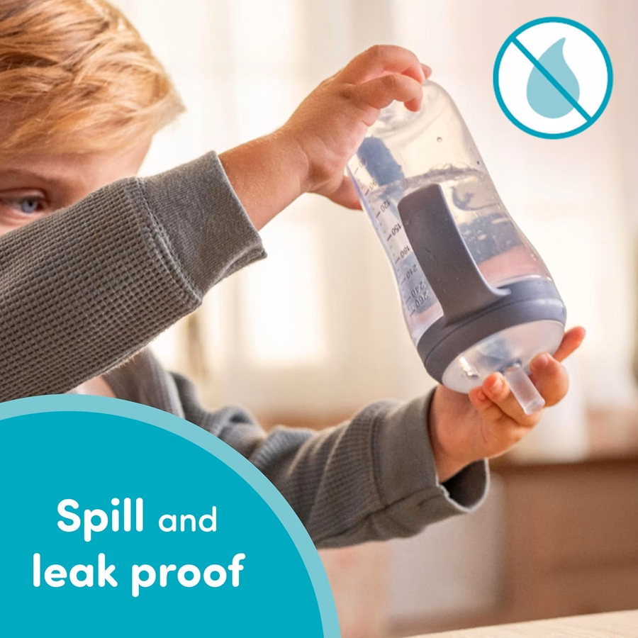 Κύπελλο NUK Perfect Match Learner με καλαμάκι, 5 oz, συσκευασία των 2 – Μαλακό καλαμάκι, λαβές εύκολης λαβής, χωρίς BPA, ανθεκτικό στις διαρροές, κύπελλο Transition Sippy: Προϊόντα γραφείου